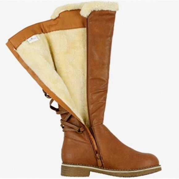 Dream Pairs Women’s “Buson” Knee High Riding Boots – Size: 7½ - Picture 7 of 11